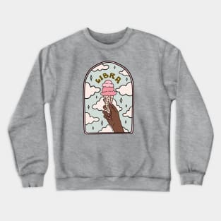 Libra Ice cream Crewneck Sweatshirt